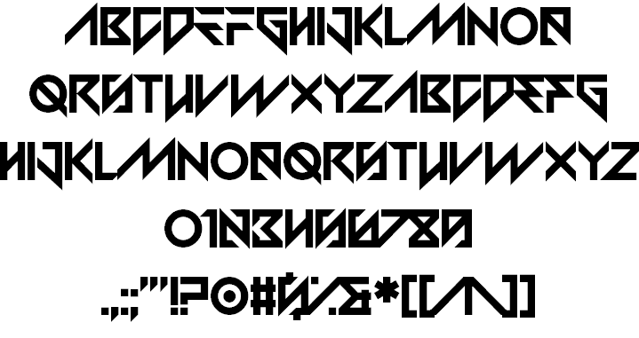 Betrayal of Mind font插图1 Betrayal of Mind font插图1