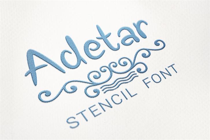 Adetar font插图3
