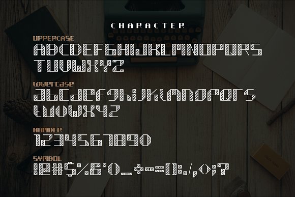 Quiltix Typeface Font插图2