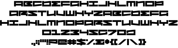 Sovereign State font插图1