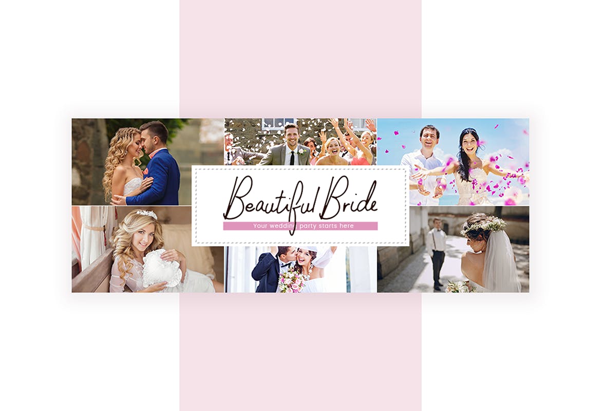 沙龙美容服务推广Facebook主页封面设计模板素材库精选 Salon & Beauty Service Facebook Cover Template插图(7)