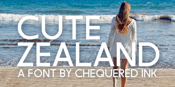Cute Zealand font插图