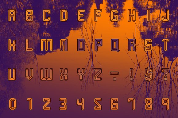 Soft Facets Font插图4