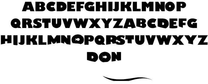 Lost Fish font插图1