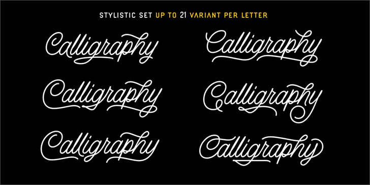 Lazy Ride Personal Use font插图8