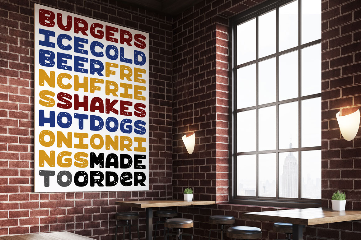 Benji: a bold, fun monospace font插图3