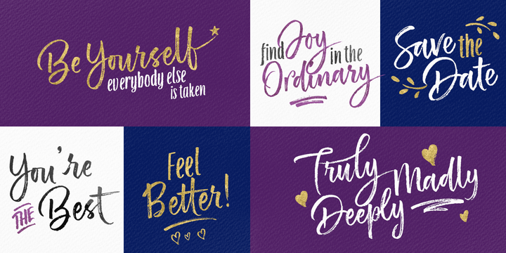 Above the Sky Font Family插图5