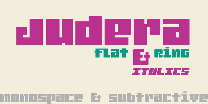 Judera Font Family插图4