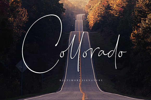 Baltimore – 4 Font Family插图2
