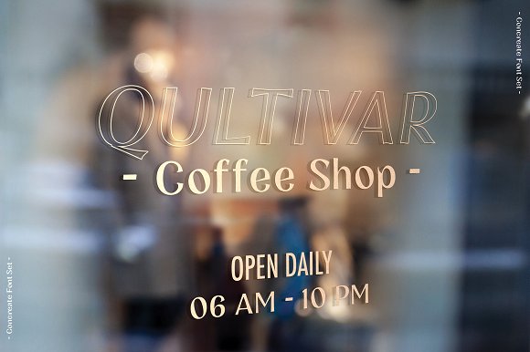 Concreate – Display Font插图2