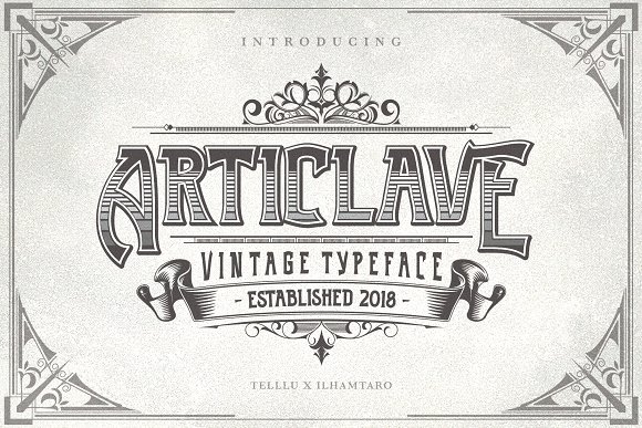 Articlave Font插图
