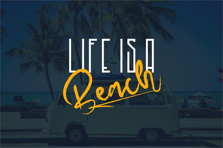 MadHouse Sanslight font插图2