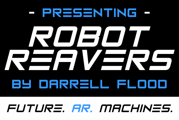 Robot Reavers font插图