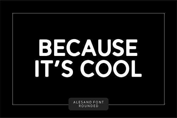 Alesand (7 Fonts)插图1