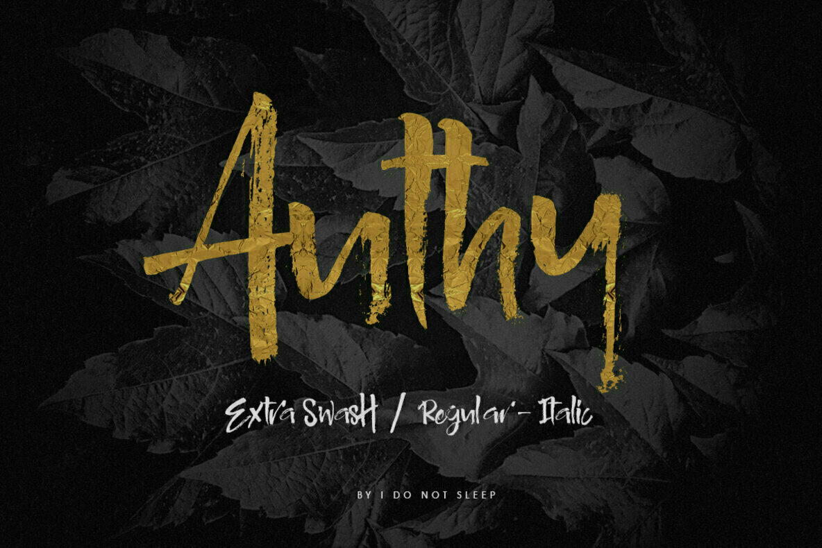 Authy Font Family插图