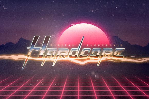 Arcade Machine 80’s Retro Font插图1