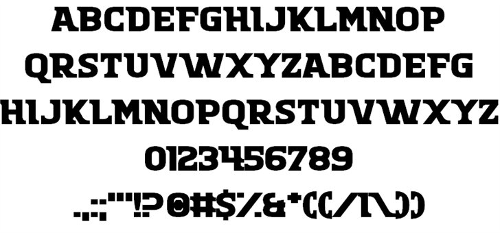 There Must Be font插图1