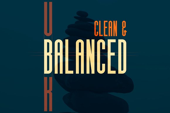 The Harmony – Condensed font family插图2