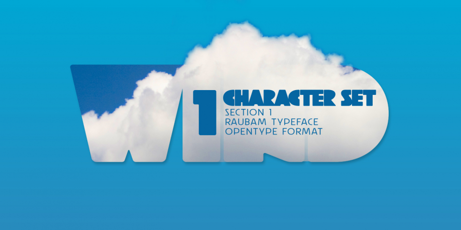 Raubam Font插图2