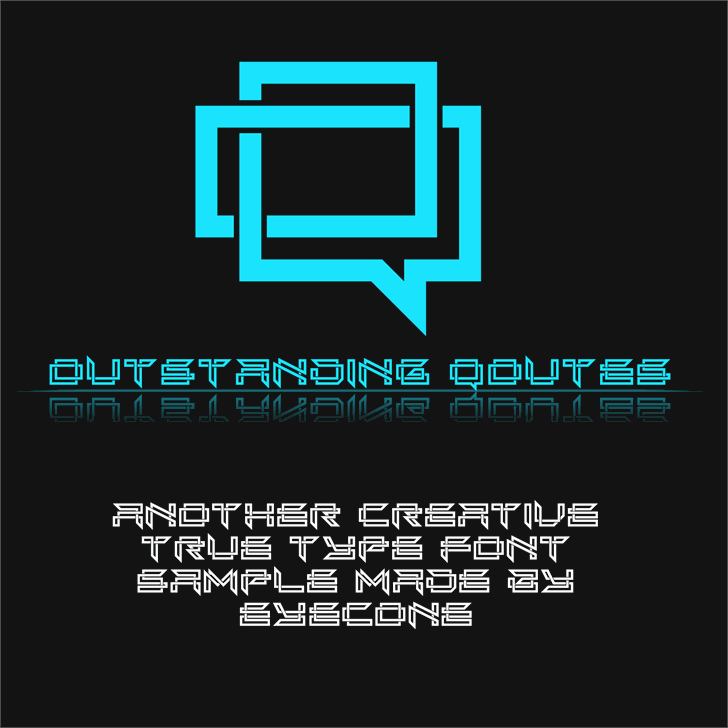 Next In Line font插图3