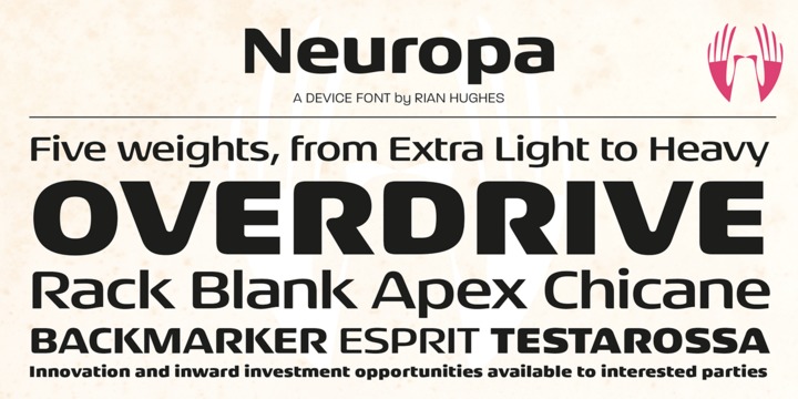 Neuropa Font Family插图2