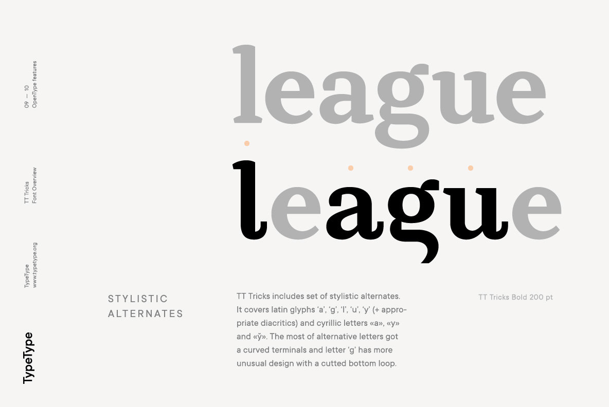 TT Tricks Font Family插图8