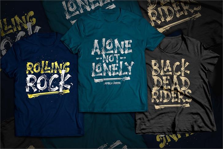 THEROCK font插图7 THEROCK font插图7