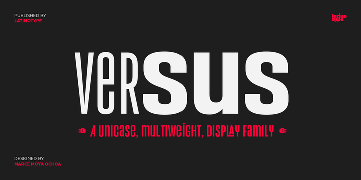 Versus Font Family插图1