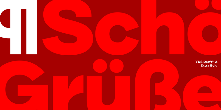 Draft Font Family插图3