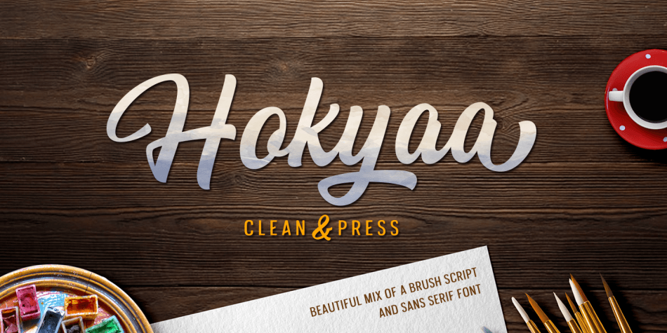 Hokyaa Font Family插图