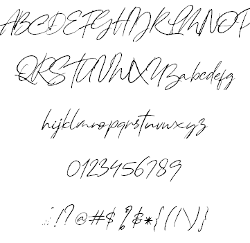 Lunafreya font插图2