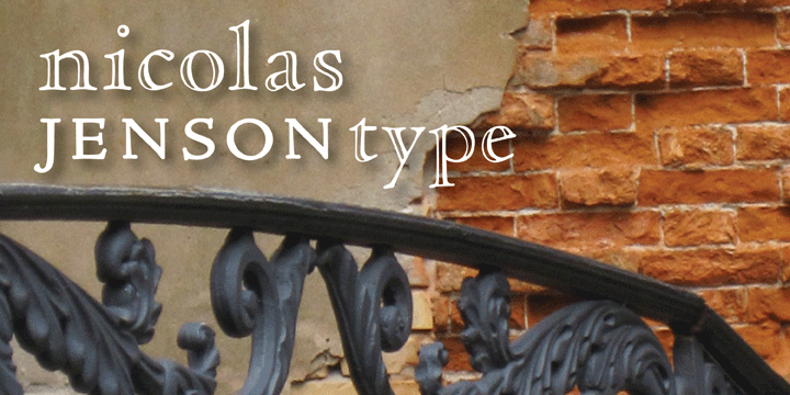 Nicolas Jenson SG Font Family插图3