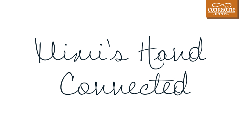 Mimi’s Hand Connected Font插图2