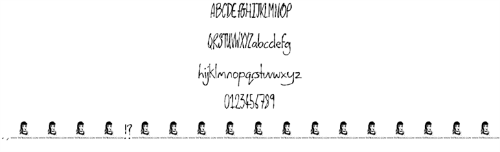 Shiny Pimple font插图1