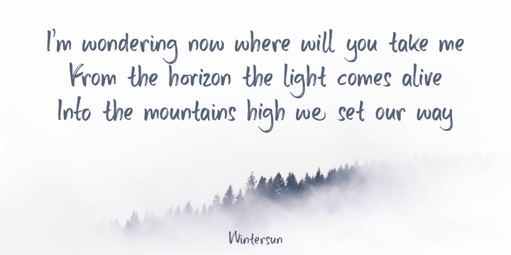 Weeping Willow Font插图2