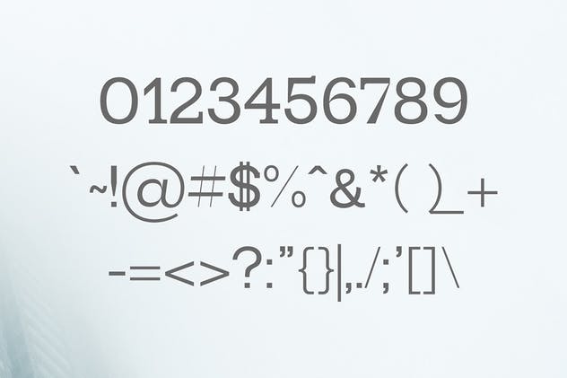 现代时尚优雅圆形衬线字体家族 Paulose Modern Serif Font Family插图(2)