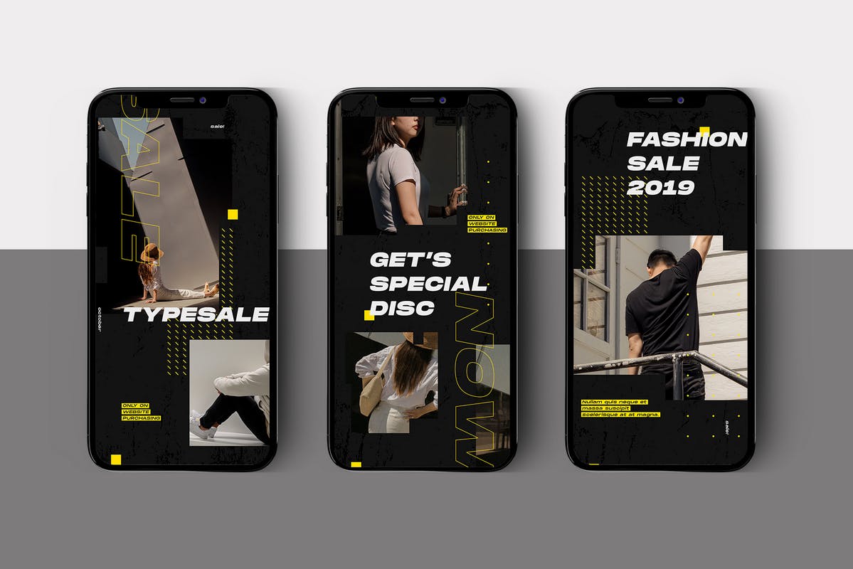 Instagram社交媒体自媒体品牌宣传设计模板素材库精选素材 Instagram Story Template插图(2)