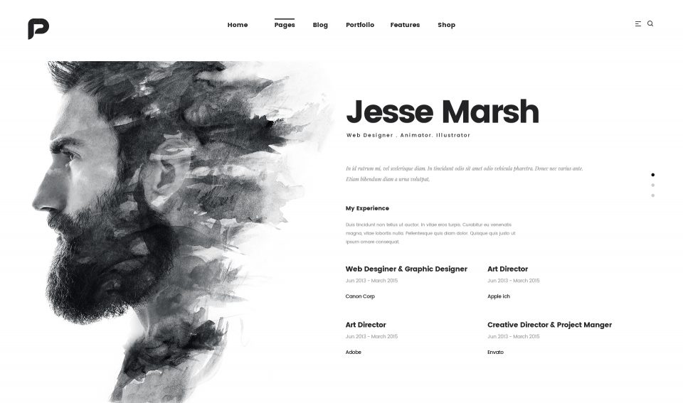 高质量网站全套 PSD 模板素材库精选 Pisces-Multi Concept PSD Template插图(23)