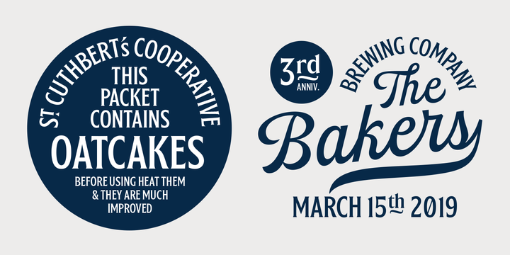 Bordonaro Spur Typeface插图3