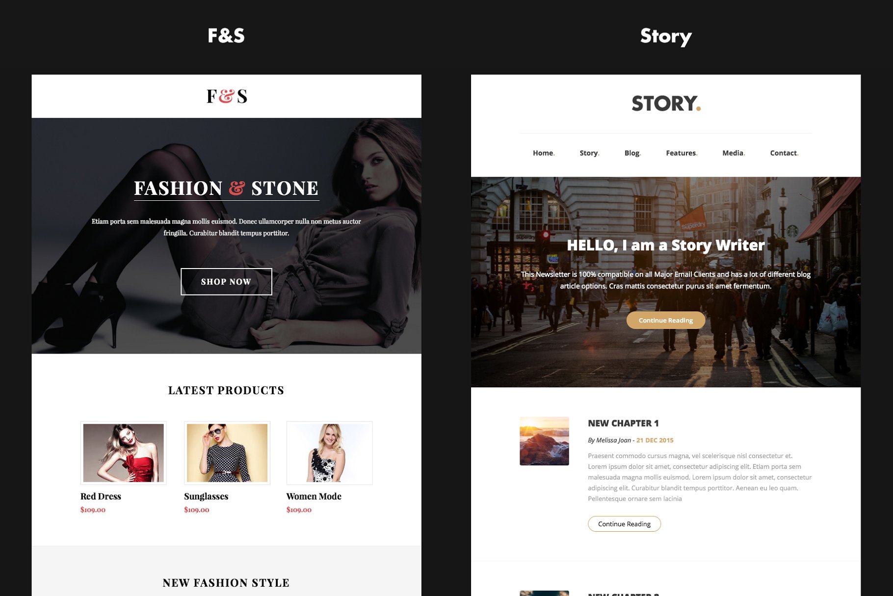 14款邮件促销EDM模板 Combo#3 – B2+B3 – 14 Email Templates插图(7)