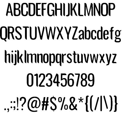 Avatarock font插图1 Avatarock font插图1