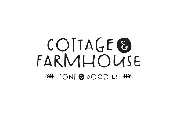 Cottage & Farmhouse Font插图