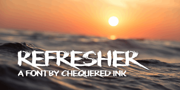 Refresher font插图 Refresher font插图