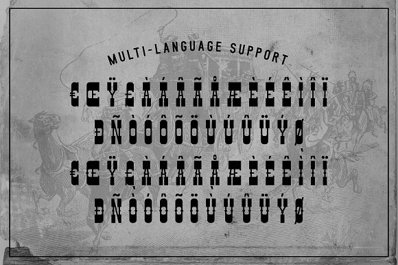 NEW! Gunslinger Typeface插图4