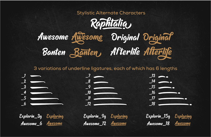 Raphtalia (Personal Use Only) font插图2