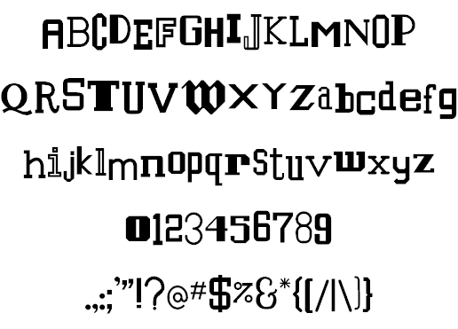 Houraisan Francisco font插图1