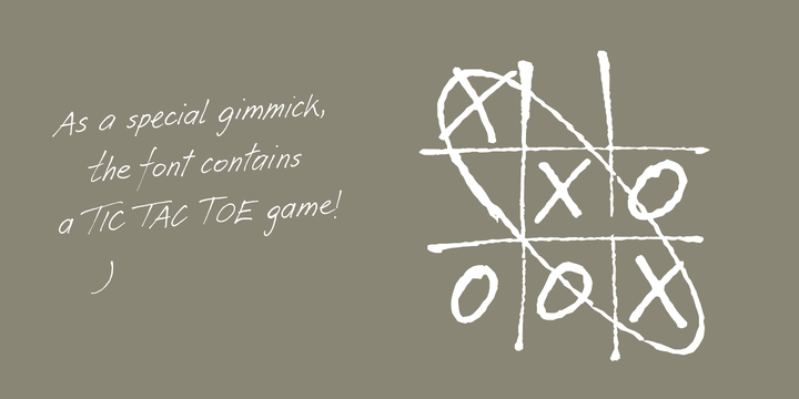 Ammer Handwriting Font插图4