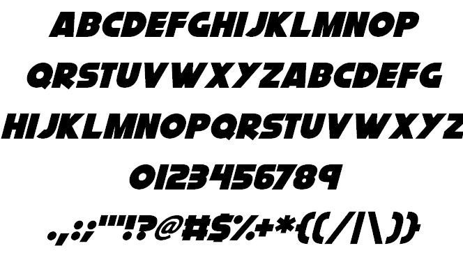 Cryogenix font插图2 Cryogenix font插图2