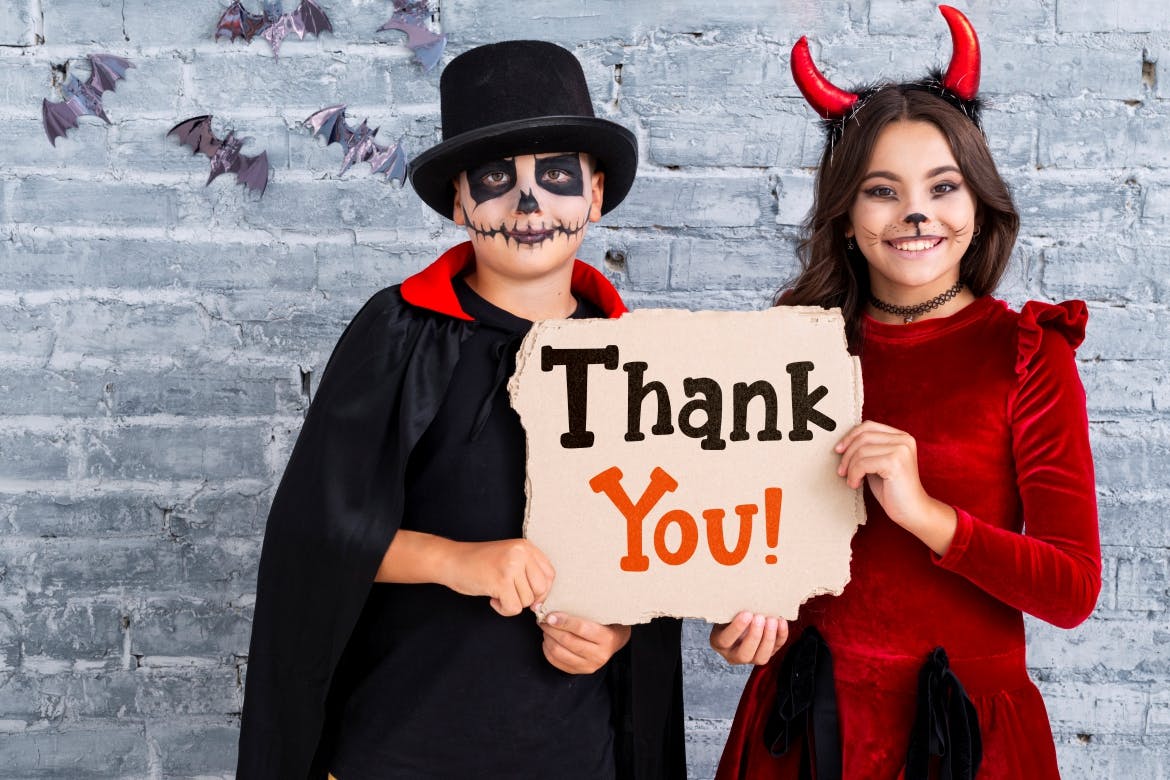 万圣节主题设计英文粗体字体 Pumkins Halloween Fun Typeface插图(7)