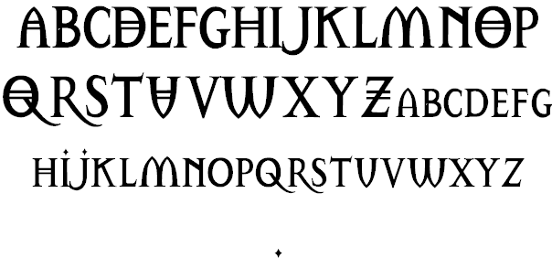 WhitePoison font插图1